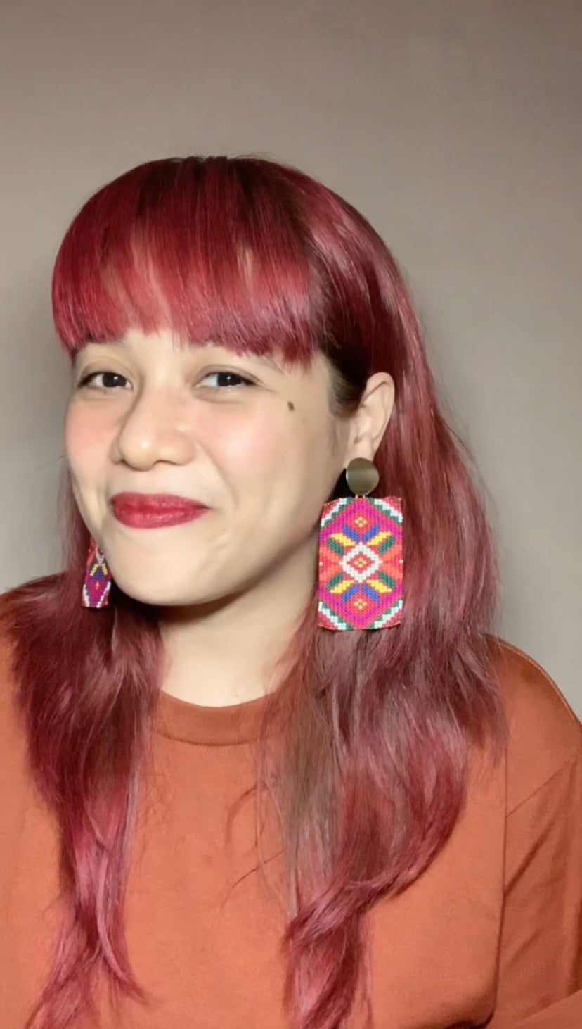 PREORDER Handmade Beaded Earrings | Yakan