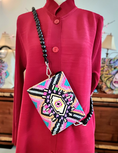 PREORDER "Yumi" Handwoven Sling Bag