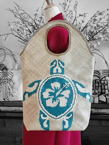 FAB-RIKA Woven Beach Bag | Juana