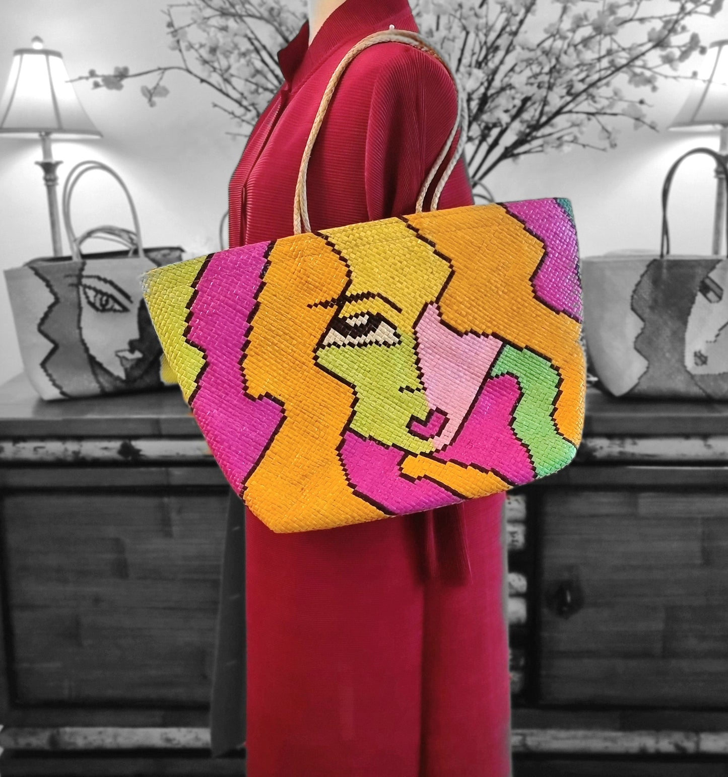 PRE-ORDER Hola Mamita Shoulder Large Bag