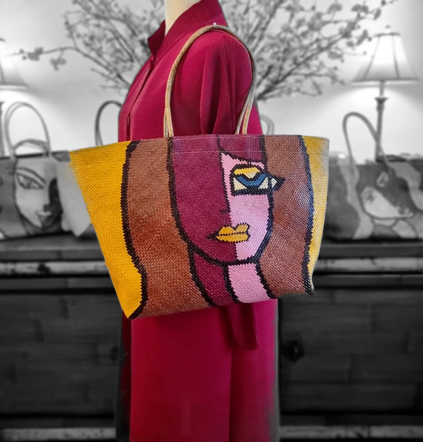 Hola Mamita Janah Shoulder Tote Bag