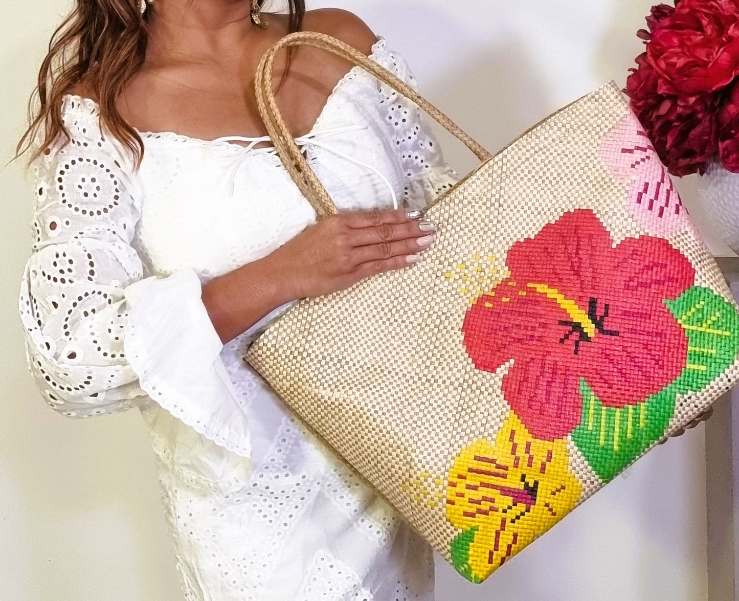 PREORDER Woven Tote Bag | Clara