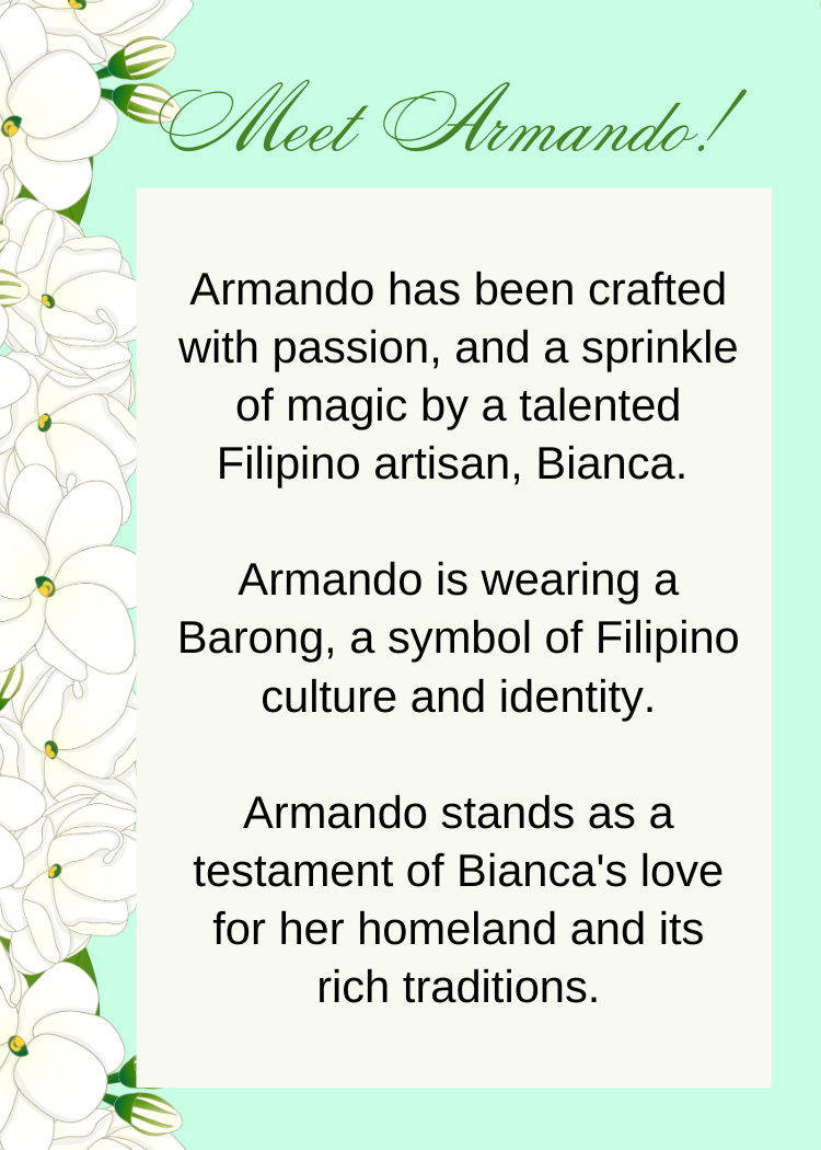 PRE-ORDER FAB-RIKA Handmade Crocheted Dolls | Armando and Lourdes