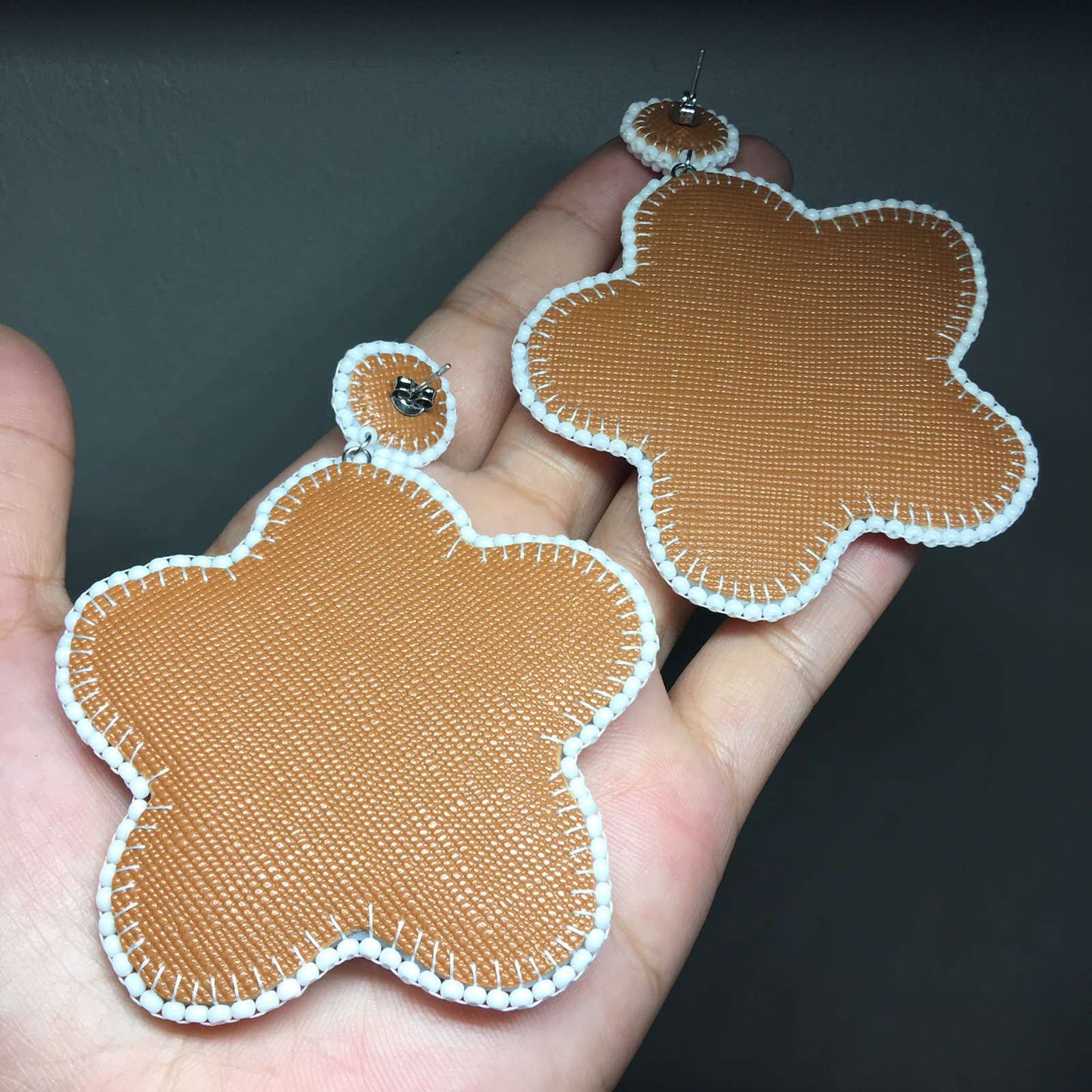 PREORDER Handmade Beaded Earrings | GUMAMELA Black