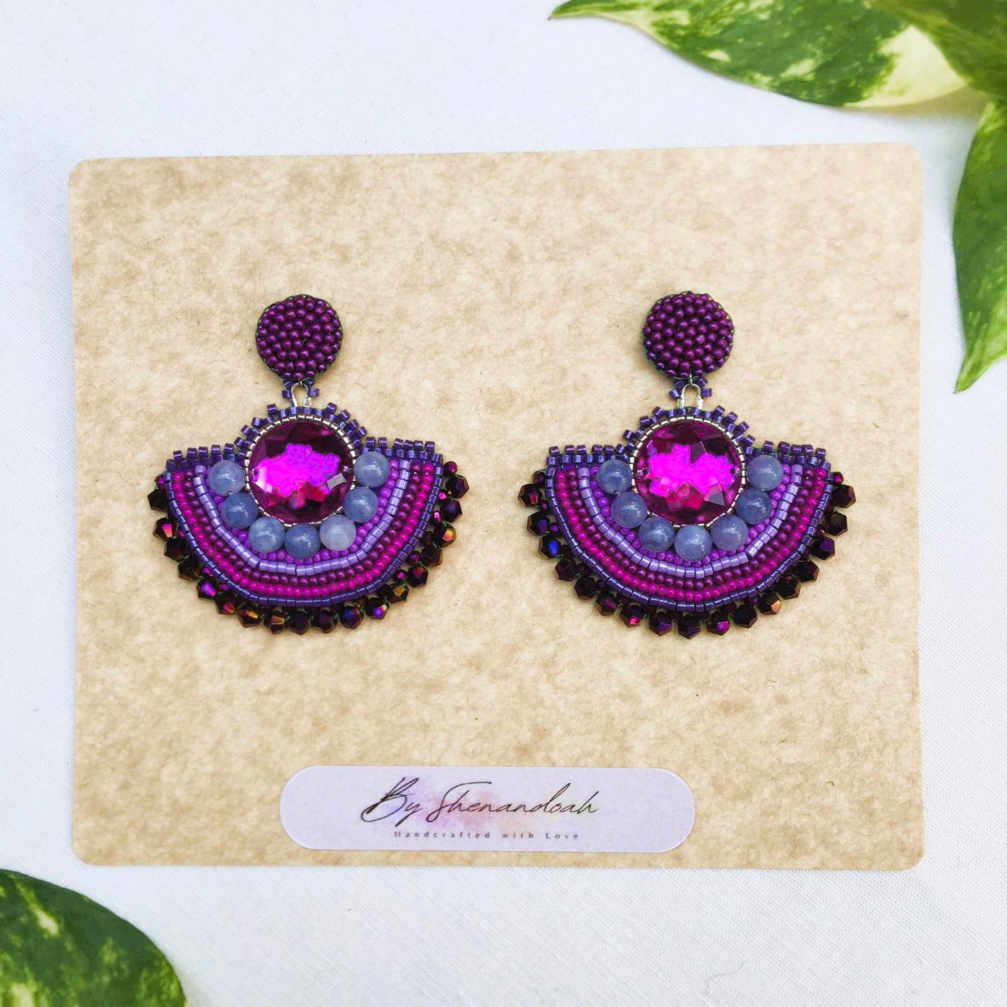 FAB-RIKA Handmade Beaded Earrings | UBI UBI