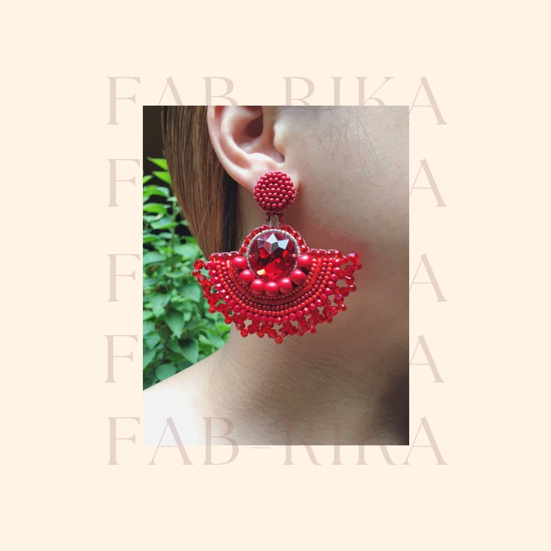 PREORDER Handmade Beaded Earrings | DINAGYANG