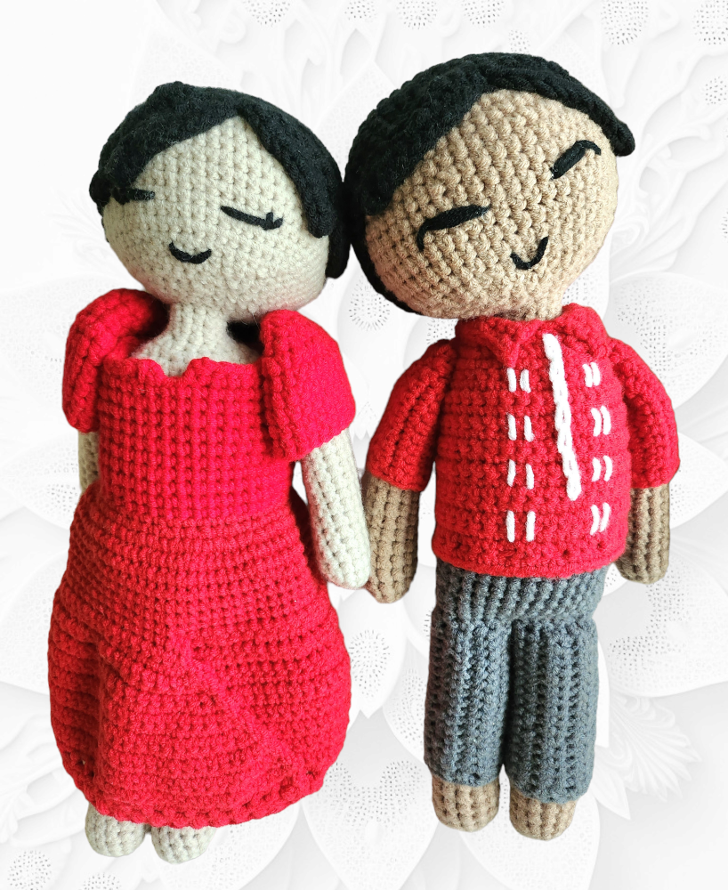 FAB-RIKA Handmade Crocheted Dolls | Miguel & Isabella