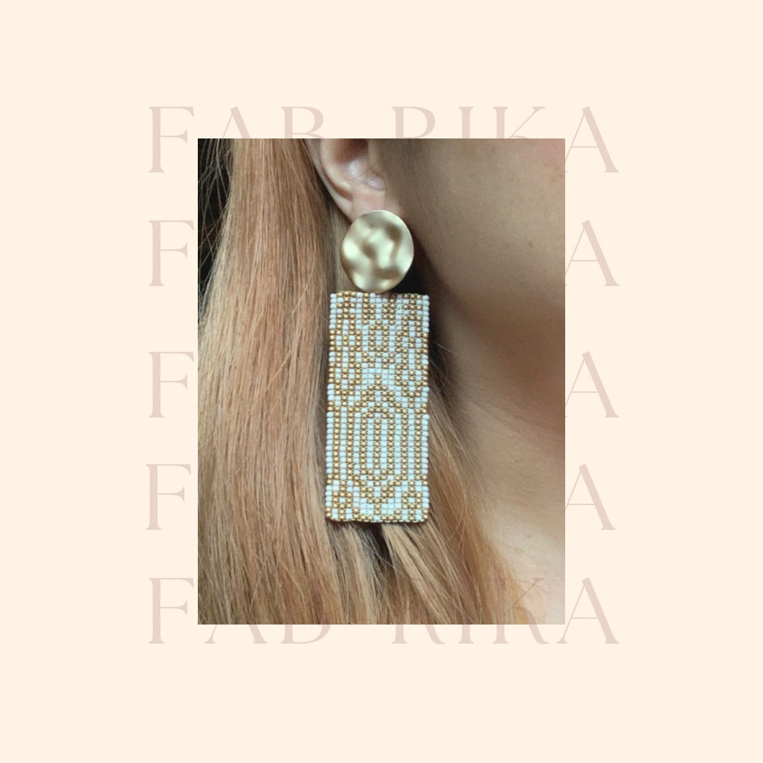 PREORDER Handmade Beaded Earrings | Fu Dalu
