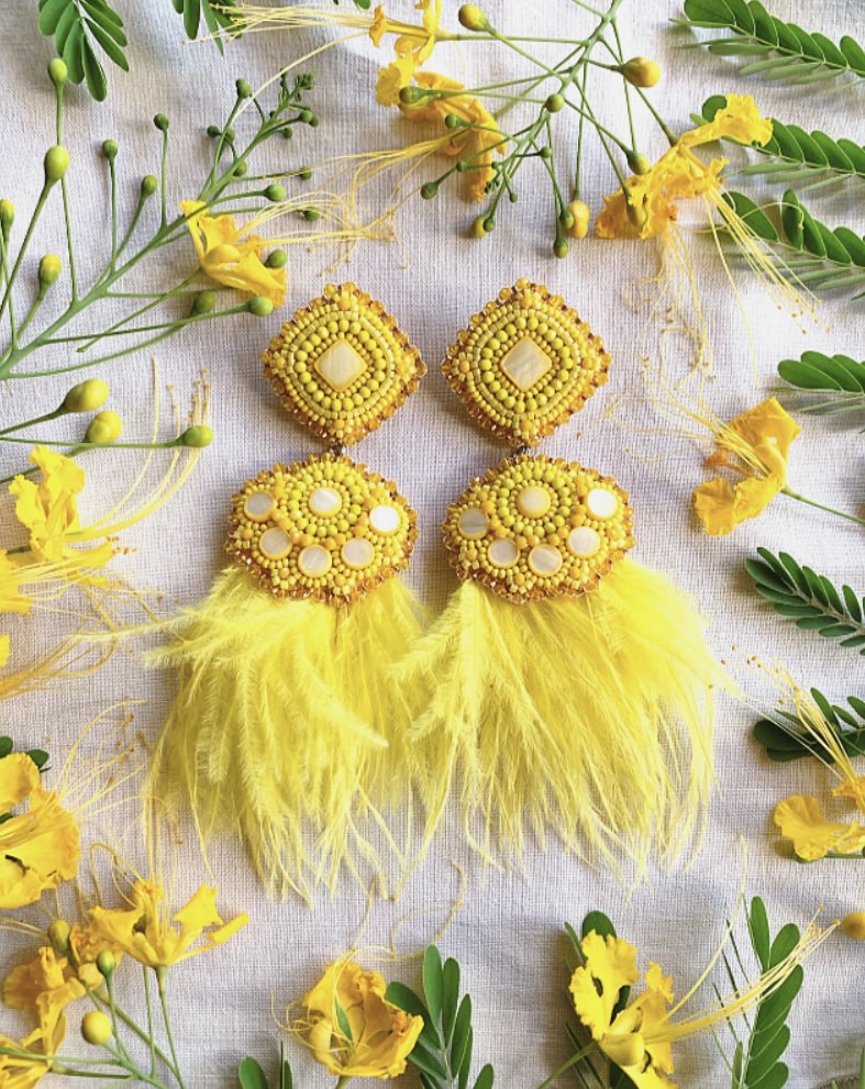 Handmade Beaded Earrings Fabulously Made by Shenan | Diwata