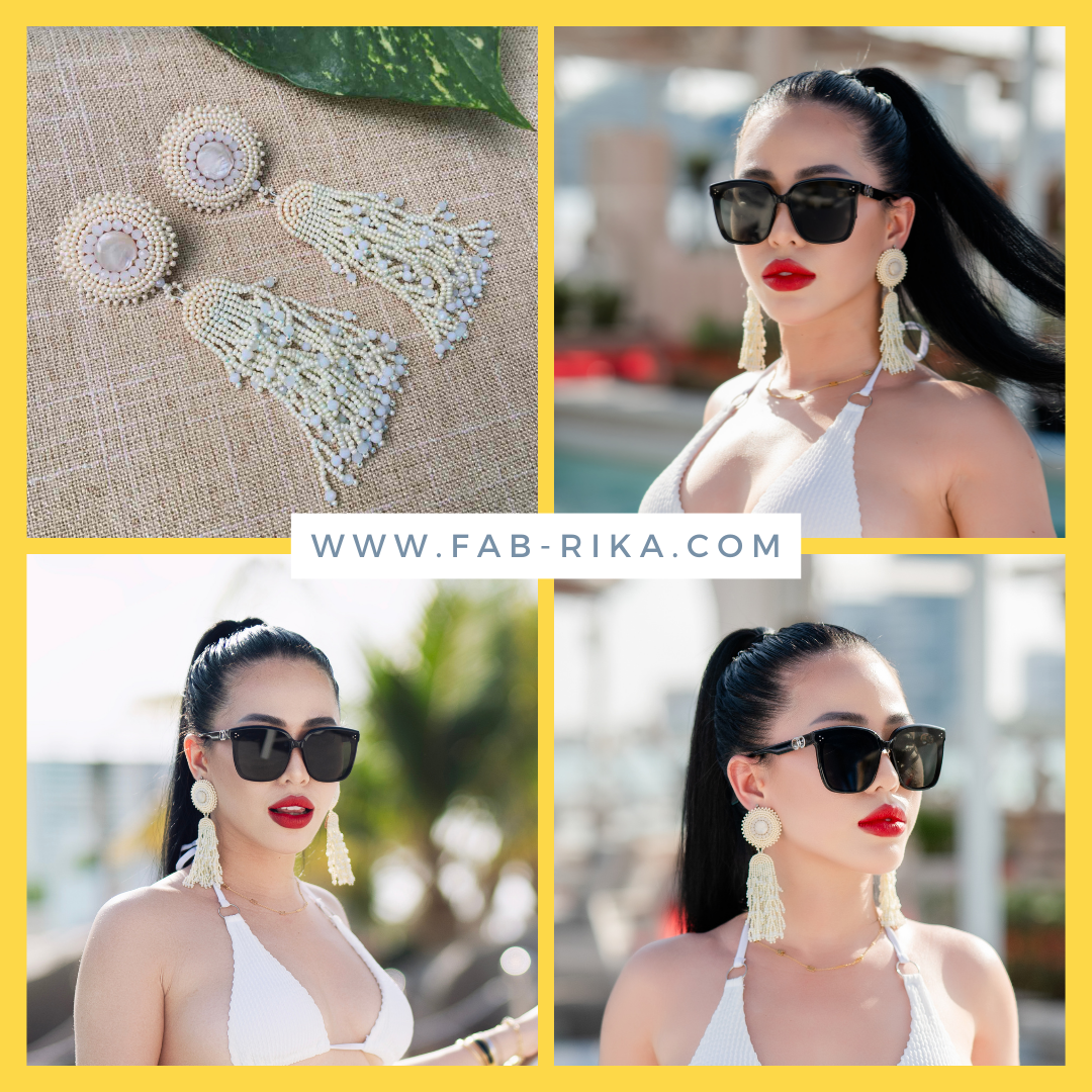 FAB-RIKA Handmade Beaded Earrings | BABAYLAN