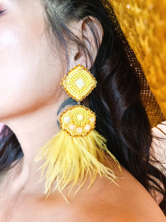 Handmade Beaded Earrings Fabulously Made by Shenan | Diwata