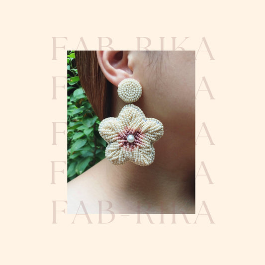 PRE-ORDER GUMAMELA Handmade Beaded  Earrings